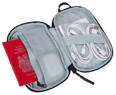 THULE Subterra Powershuttle 21.5cm Small Tech Travel Case Organizer in Dark Slate