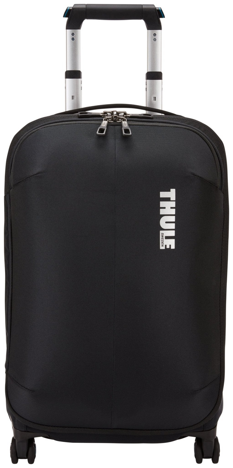 Thule Subterra 55cm/33L Carry On Spinner Suitcase - Black (Travel Wheeled Luggage)