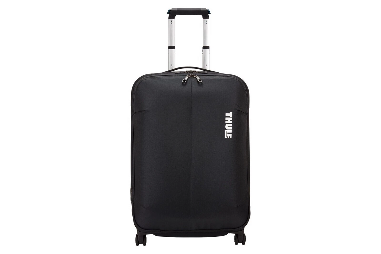 Thule Subterra 63cm/63L Checked Spinner Suitcase - Black (Travel Wheeled Luggage)