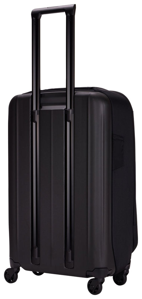 THULE Subterra 65L Checked Spinner Suitcase 68cm 4-Wheel Luggage Bag in Black