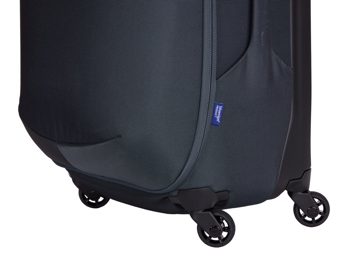 THULE Subterra 65L Checked Spinner Suitcase 68cm 4-Wheel Luggage Bag in Dark Slate