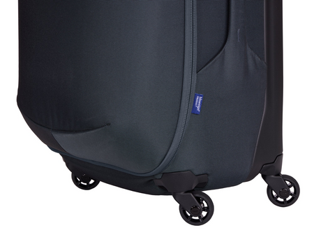 THULE Subterra 65L Checked Spinner Suitcase 68cm 4-Wheel Luggage Bag in Dark Slate