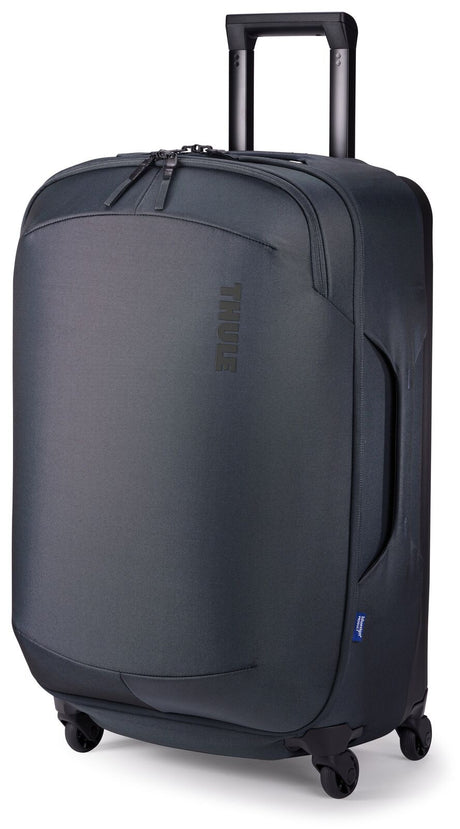THULE Subterra 65L Checked Spinner Suitcase 68cm 4-Wheel Luggage Bag in Dark Slate