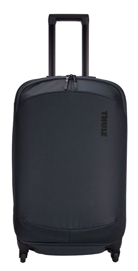 THULE Subterra 65L Checked Spinner Suitcase 68cm 4-Wheel Luggage Bag in Dark Slate