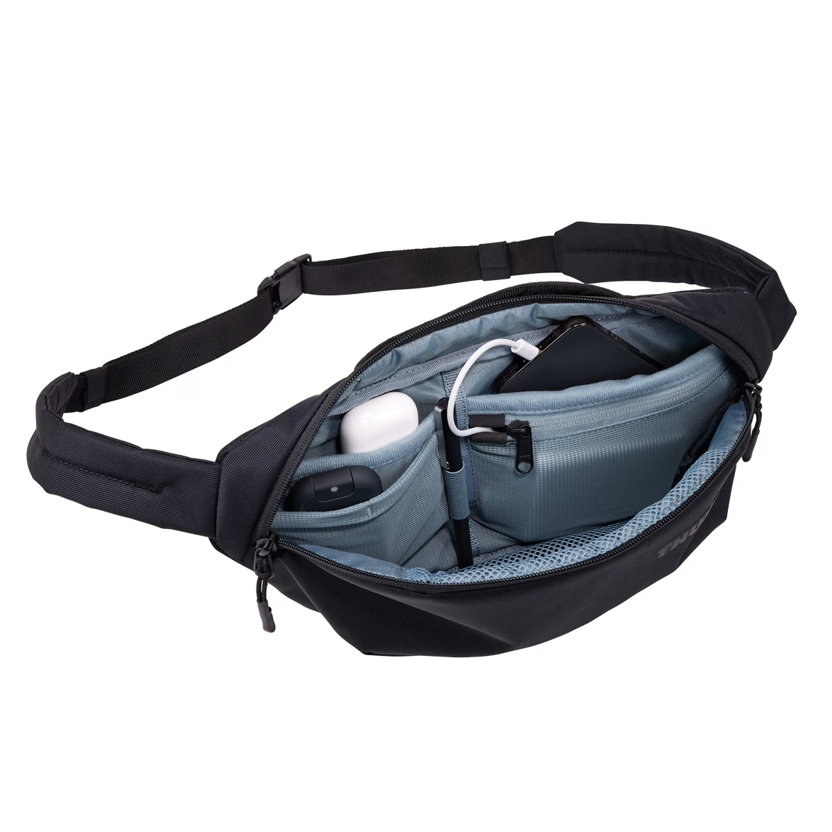 THULE Subterra Travel Sling Bag Hip Pack Crossbody Waistpack in Black