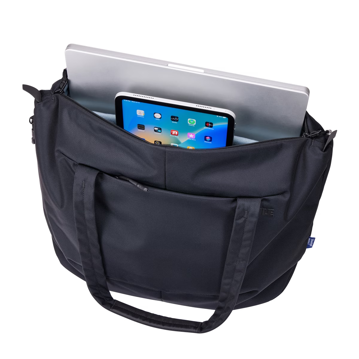 THULE Subterra 22L Tote Bag w/ Laptop Compartment & Water Bottle Pocket in Black