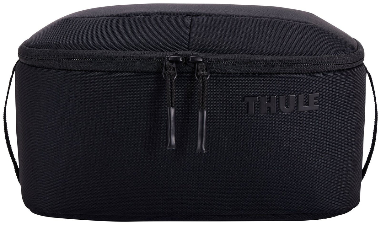 THULE Subterra Wipeable Toiletry Bag Travel Wash Kit w/ Removable TSA Pouch in Black