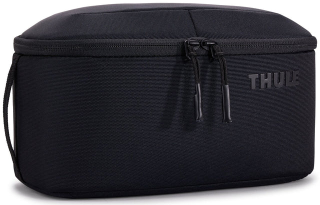 THULE Subterra Wipeable Toiletry Bag Travel Wash Kit w/ Removable TSA Pouch in Black