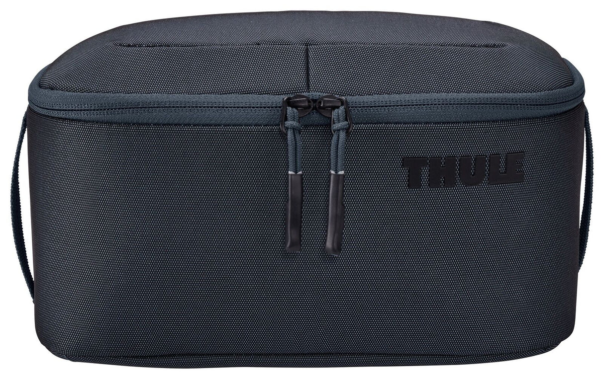 THULE Subterra Wipeable Toiletry Bag Travel Wash Kit w/ Removable TSA Pouch in Dark Slate