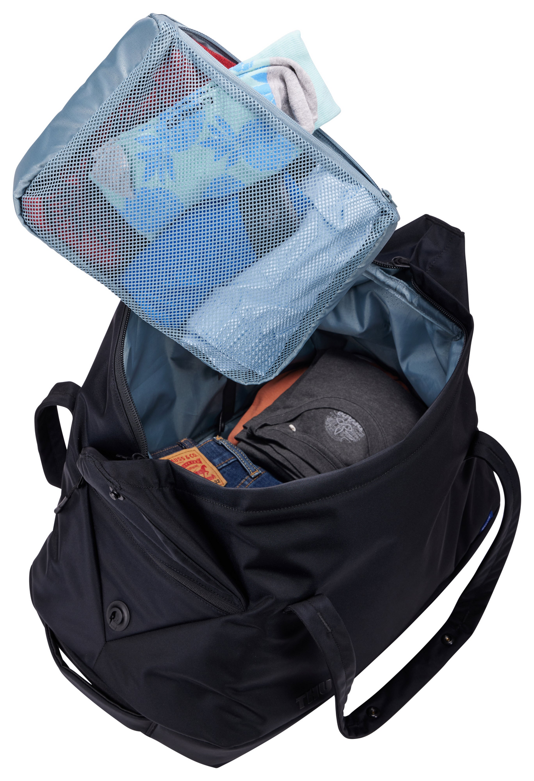 THULE Subterra 35L Waterproof Duffel Bag Travel Overnight Duffle in Black