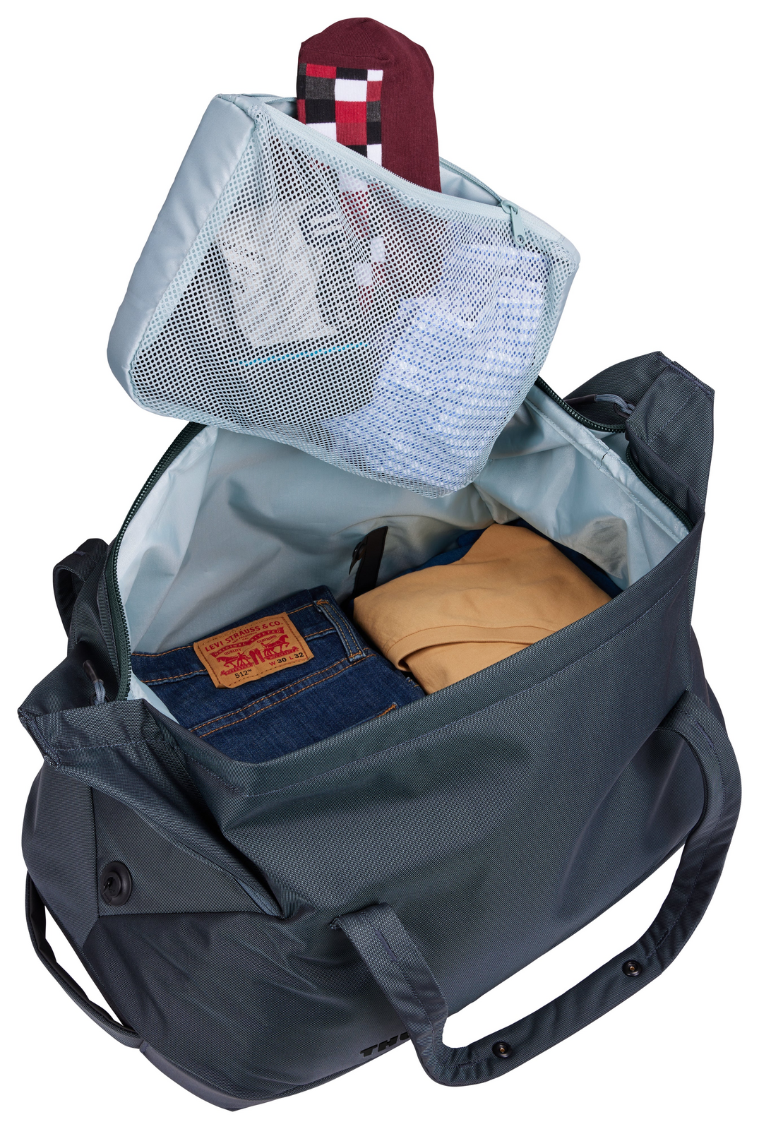 THULE Subterra 35L Waterproof Duffel Bag Travel Overnight Duffle in Dark Slate