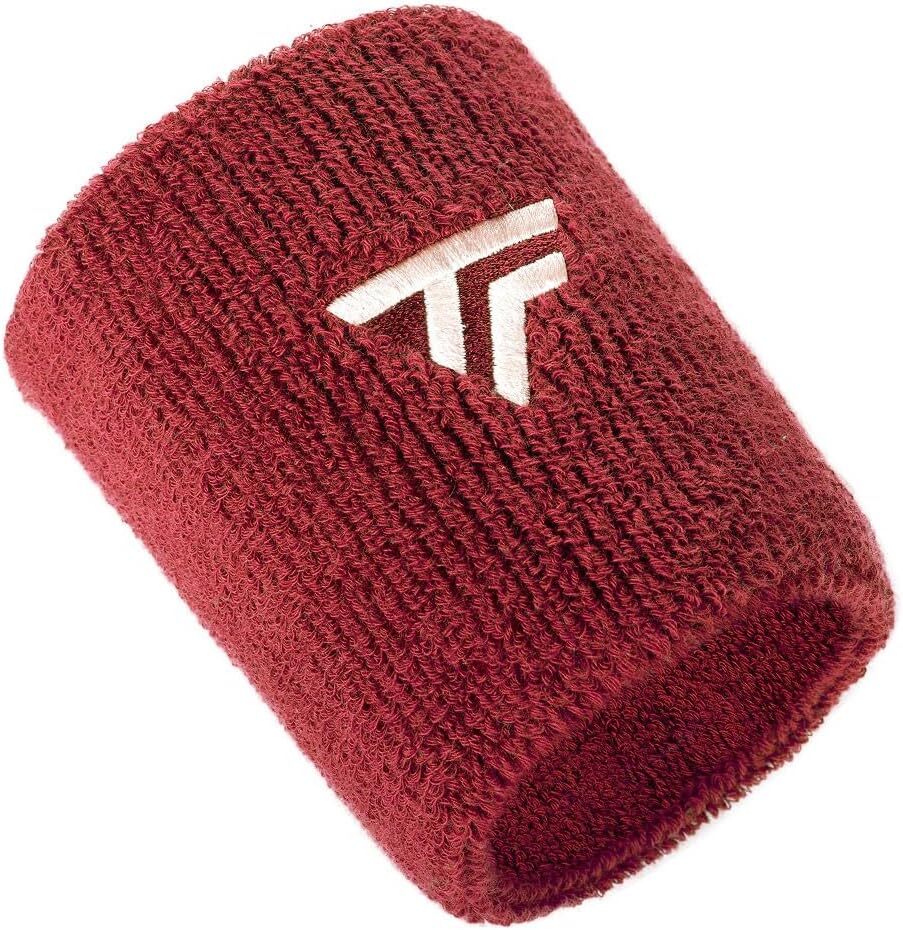 Tecnifibre XL Cotton Wristband - Cardinal (Tennis & Squash Sweatband)