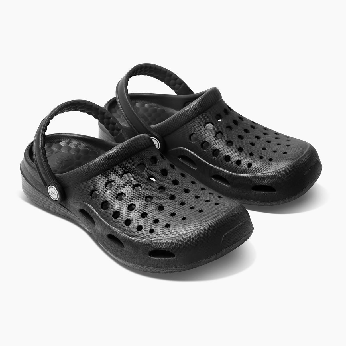 Joybees Adults Active Clogs Water Sandals Shoes in Solid Black