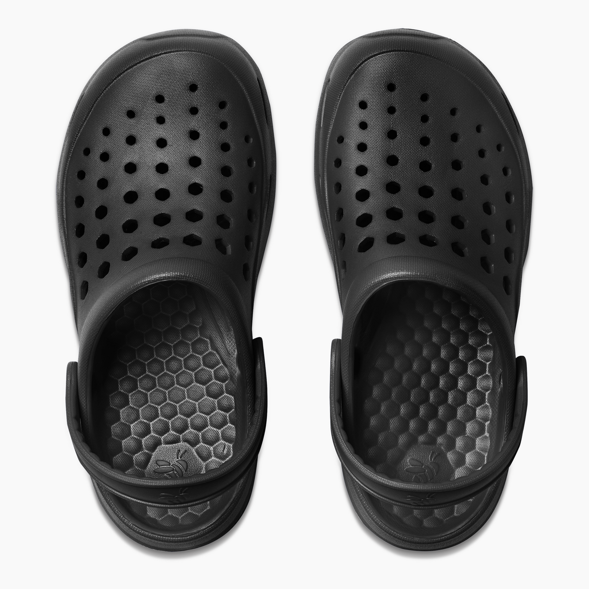 Joybees Adults Active Clogs Water Sandals Shoes in Solid Black