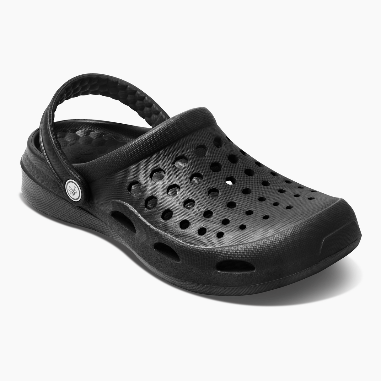 Joybees Adults Active Clogs Water Sandals Shoes in Solid Black