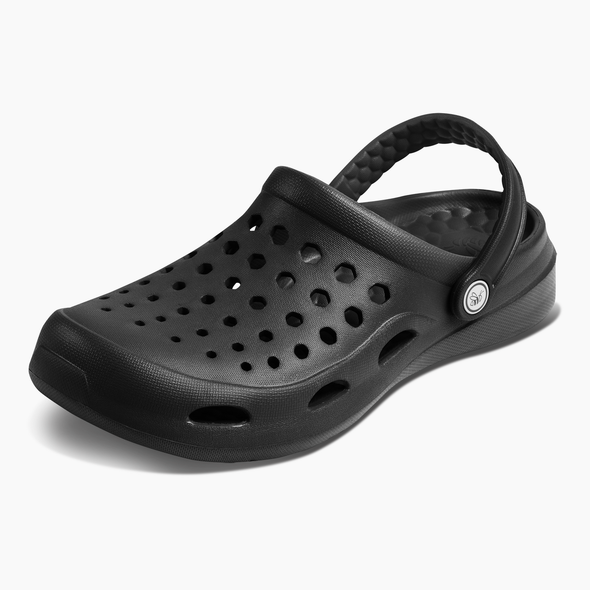 Joybees Adults Active Clogs Water Sandals Shoes in Solid Black