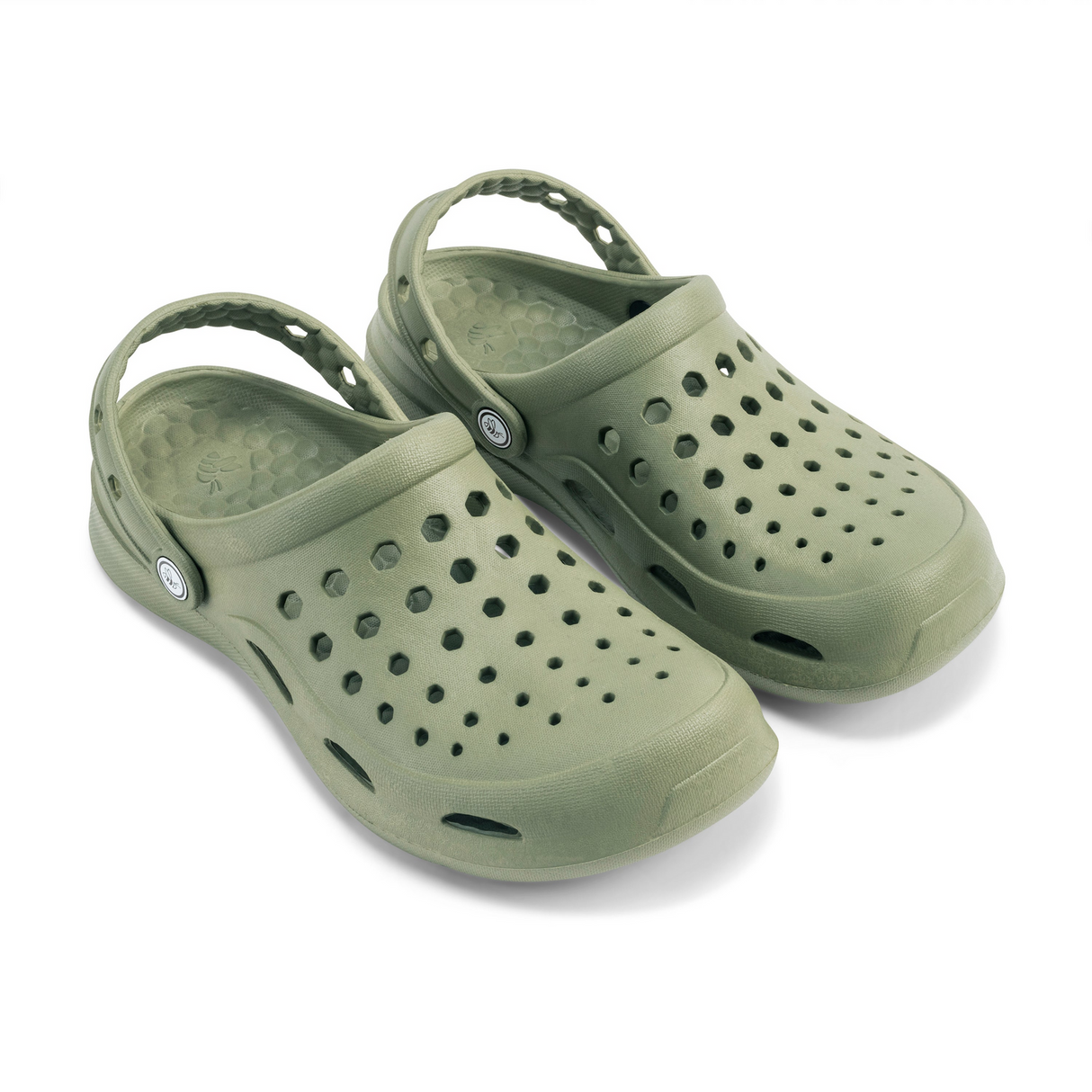 Joybees Adults Active Clogs Water Sandals Shoes in Solid Dusty Olive