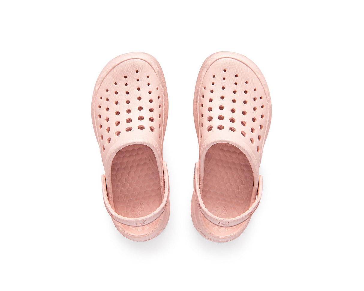 Joybees Adults Active Clogs Water Sandals Shoes in Pale Pink