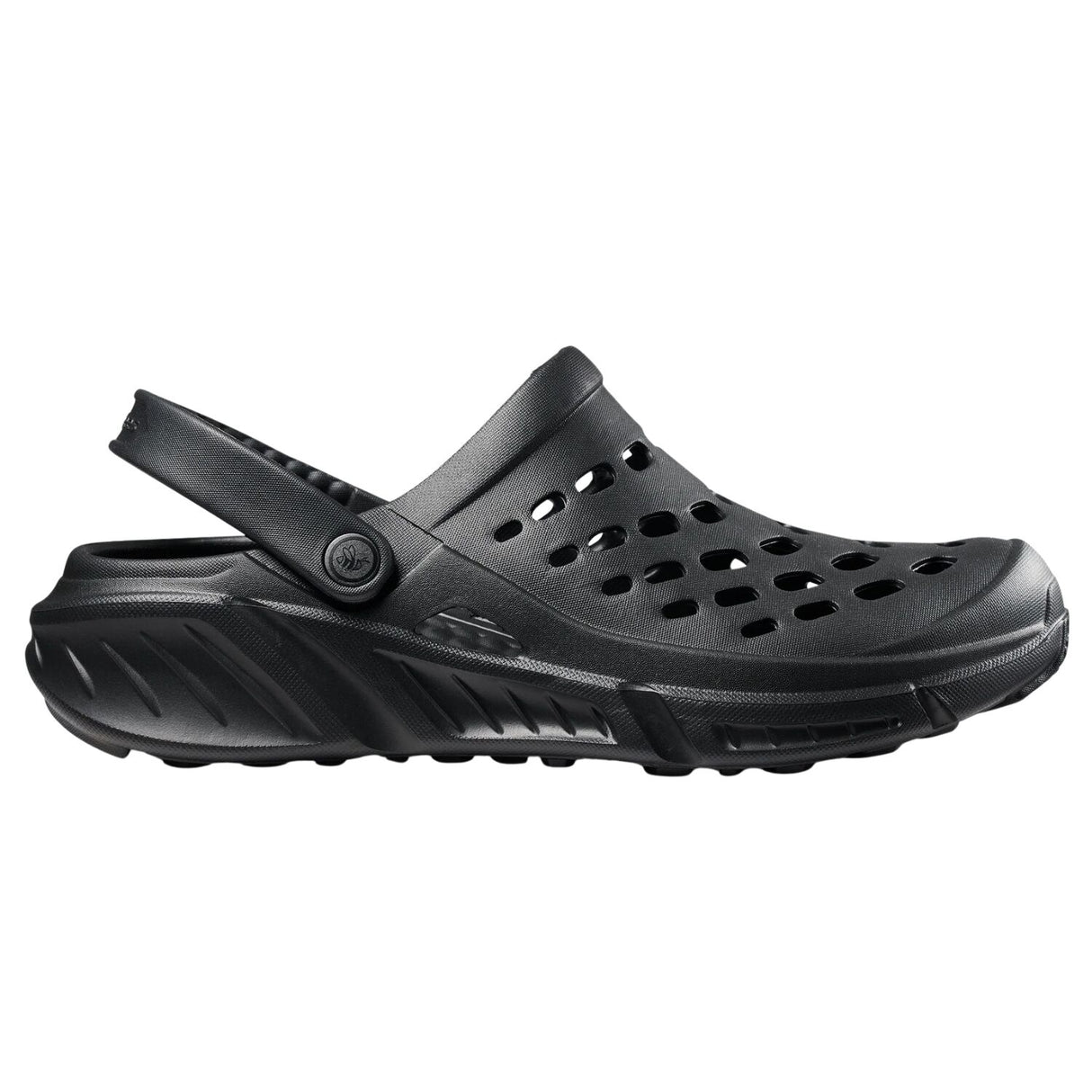 Joybees Adults Trekking Clogs Sandals Waterproof Shoes in Solid Black