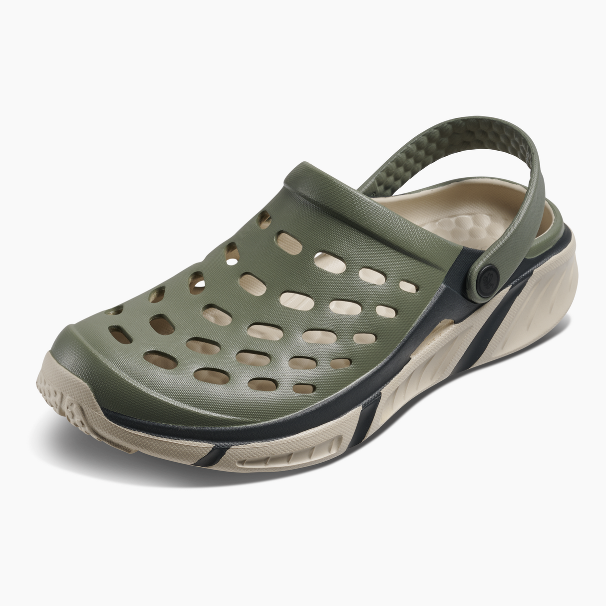 Joybees Adults Trekking Clogs Sandals Waterproof Shoes in Sage/Beige