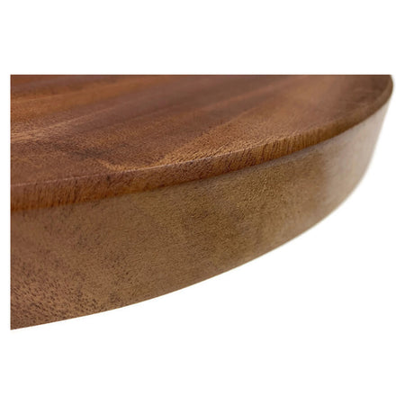39cm Round Acacia Chopping Board - Natural Hard Wood Cutting Board