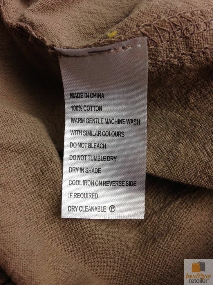 Womens PLUS SIZE 3/4 Shorts Capri 100% COTTON Elastic Trousers - Mocha