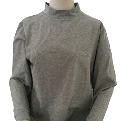 Ladies SKIVVY Turtle Neck Womens Long Sleeve Plain Top Skivvies Warm - Strawberry