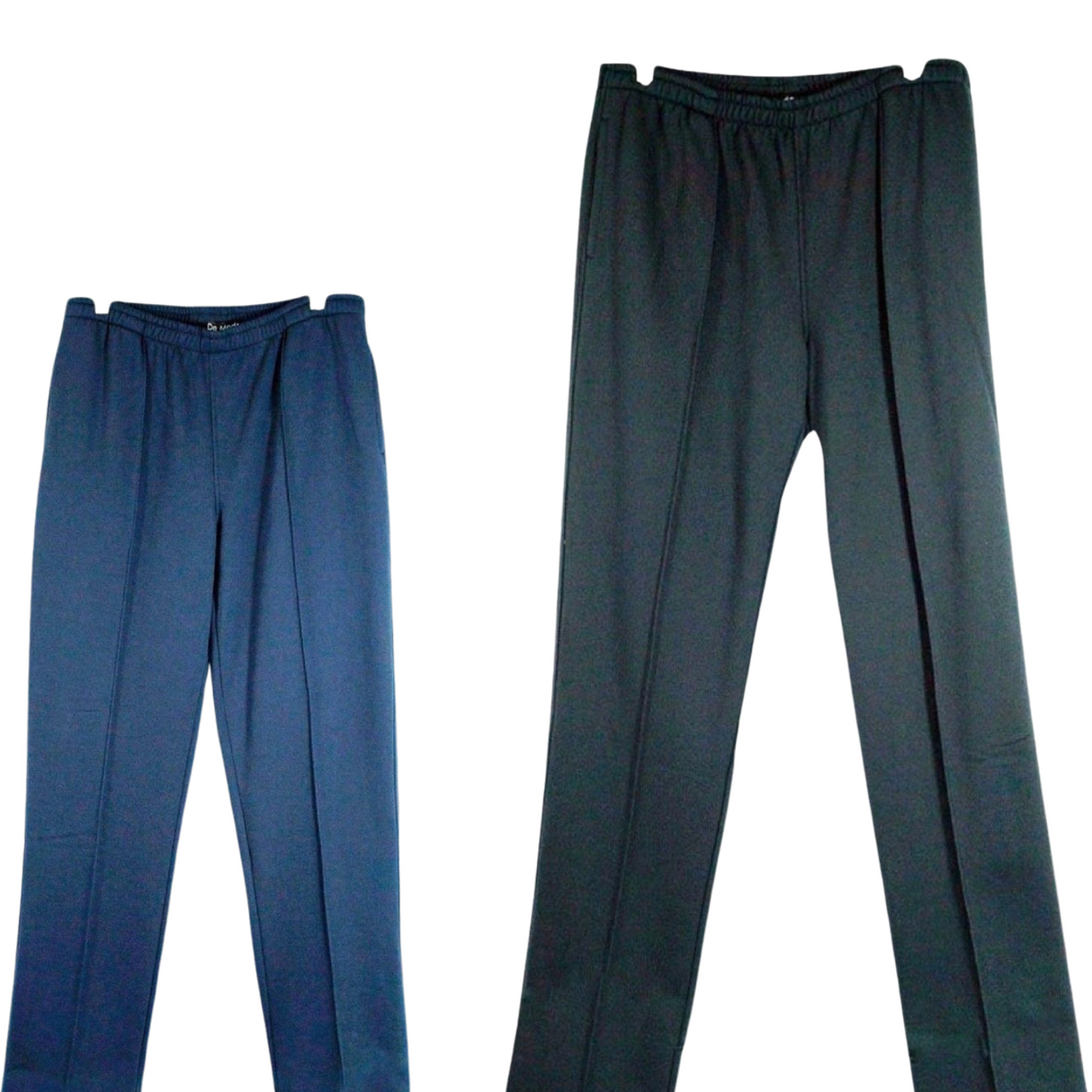 Womens PLUS SIZE TRACK PANTS Warm Winter Thick Bottoms King Big Size 8186 - Black