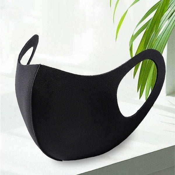SUMMER Reusable Breathable Face Mask Mouth Mask Anti Dust Haze Protective in Black
