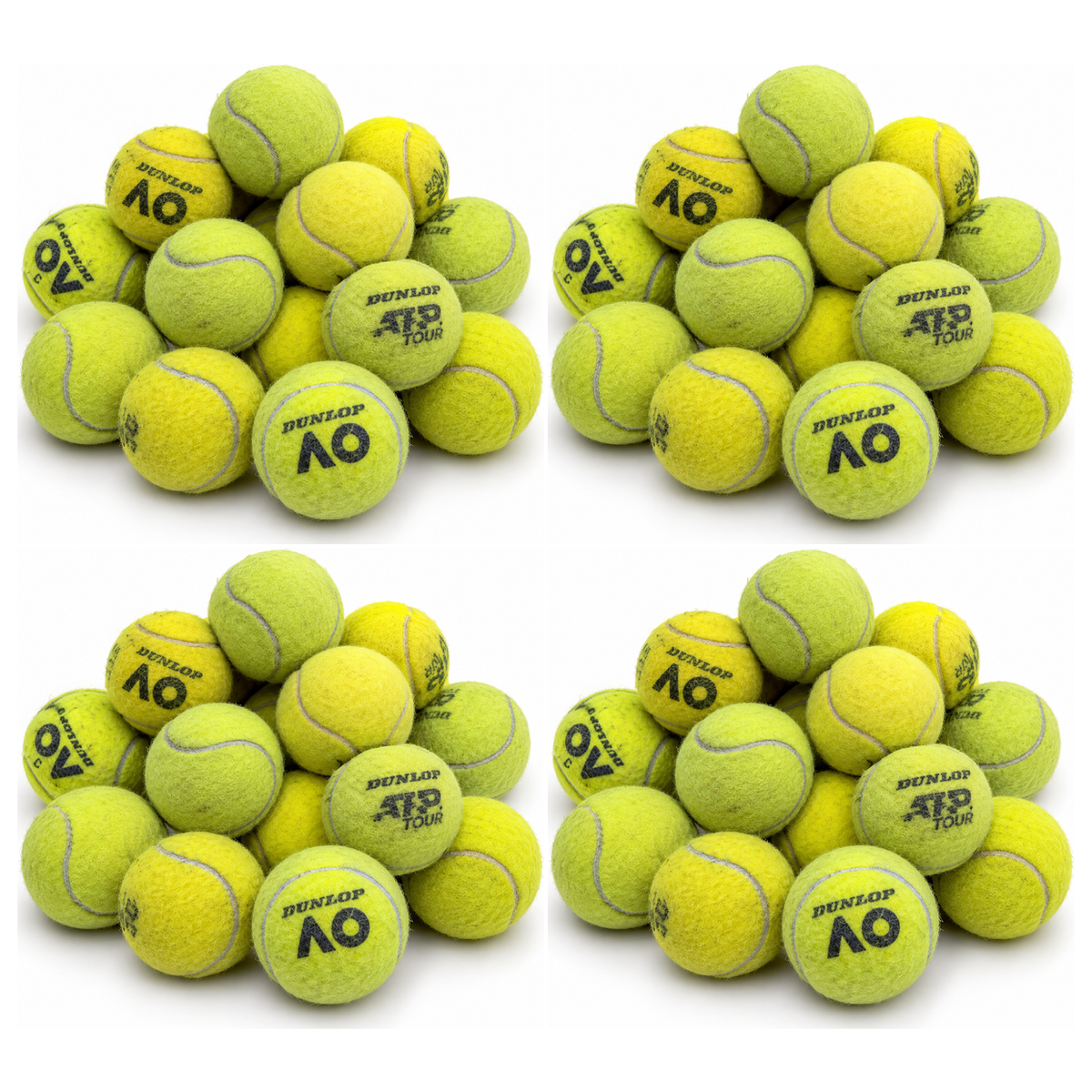 60x Used Tennis Balls Pack for Kids, Dogs, Backyard & More Bulk Pack (Assorted)