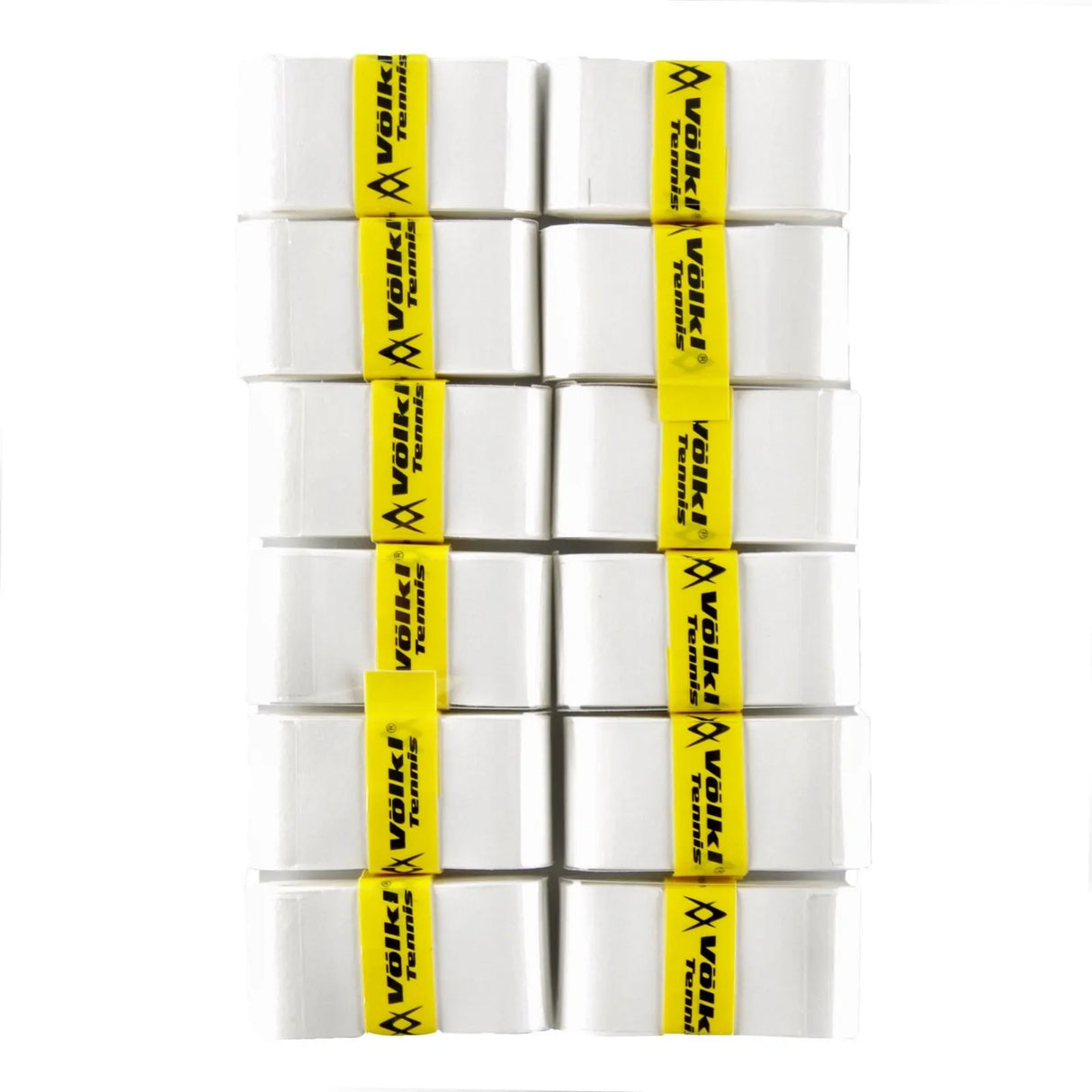 12x Volkl V-Dry Tennis Racquet Overgrip Bulk Pack - White