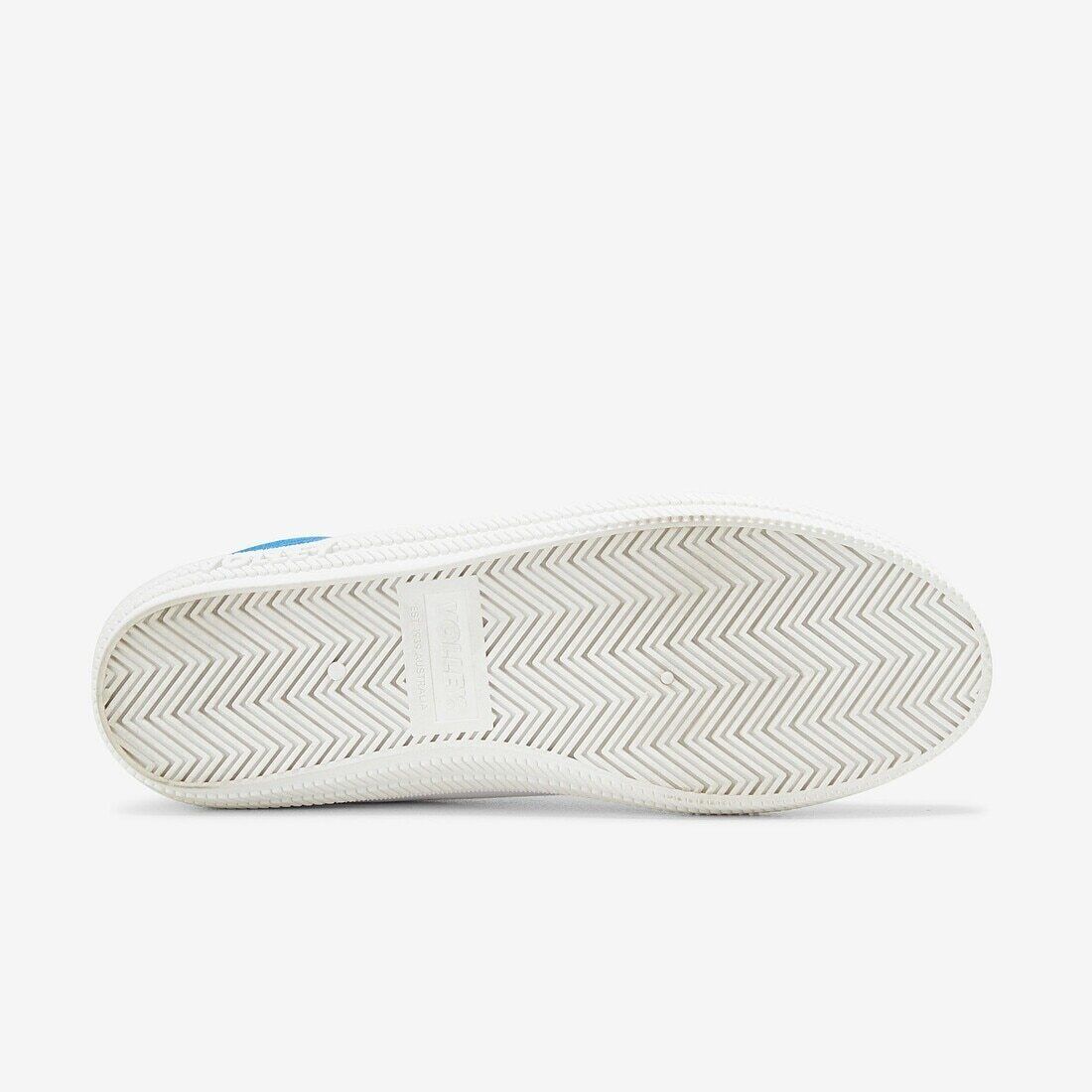 Volley International Mens Sneakers - White/Blue (Low Canvas Casual Shoes)