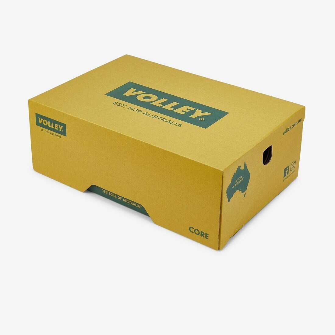 Dunlop Volleys International Mens Sneakers - Low Canvas Casual Shoes - White/Green/Gold