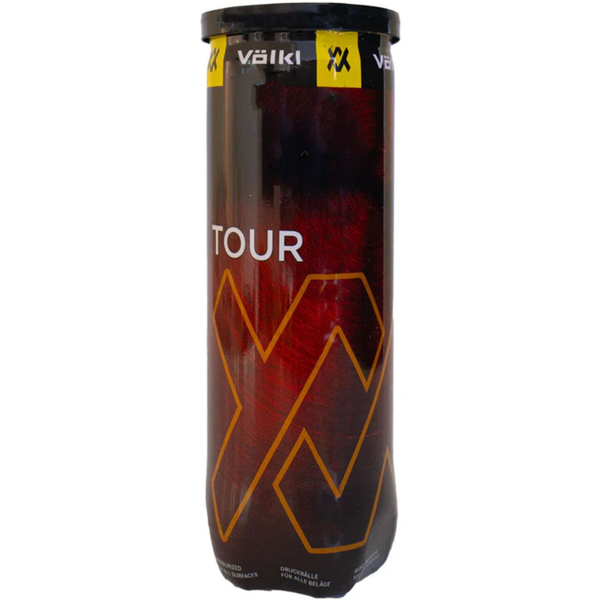 72x Volkl Tour Tennis Balls Bulk Pack - 24 Cans of 3 Balls