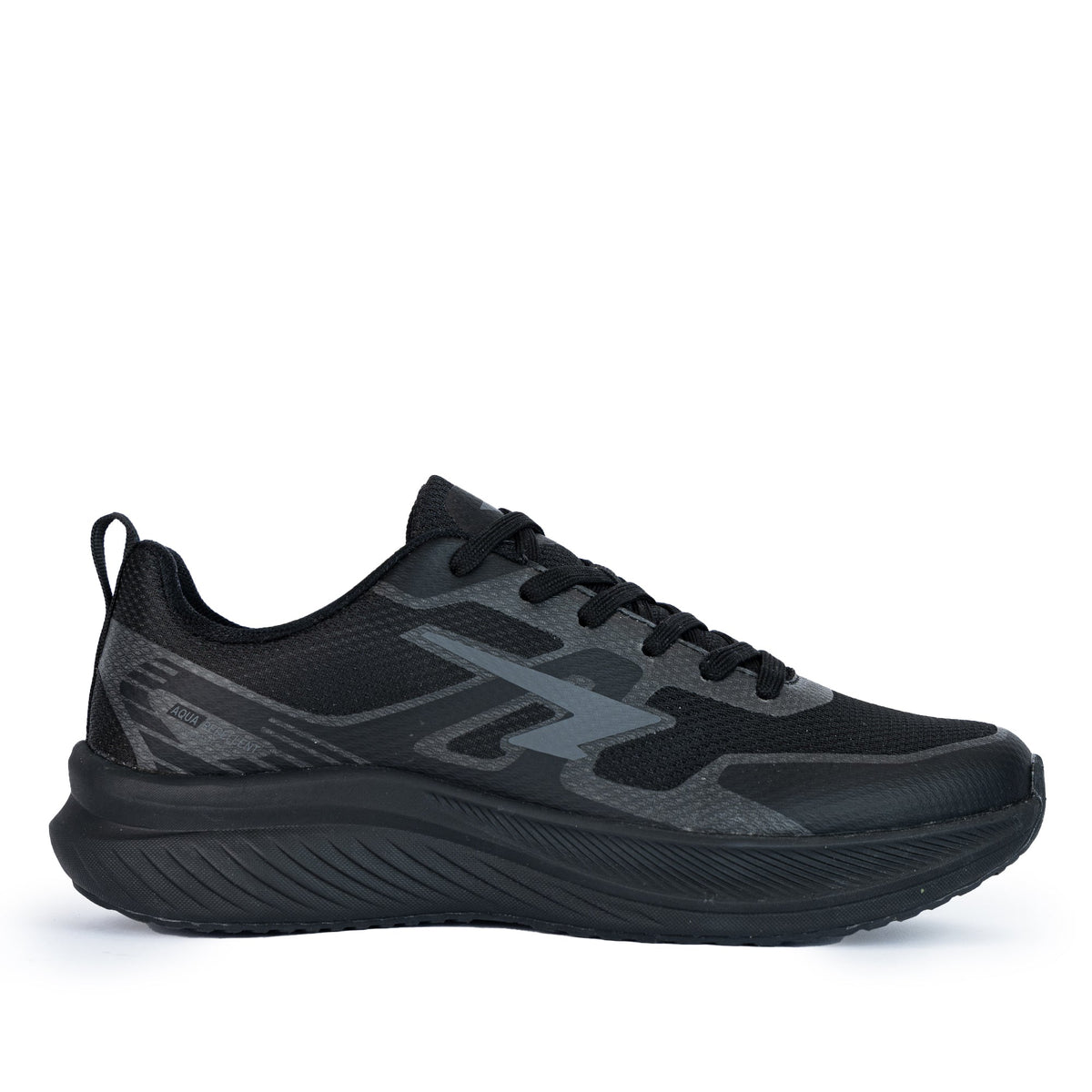 Sfida Vario Senior Lace Up Runners - Black (Sneakers/School Shoes)