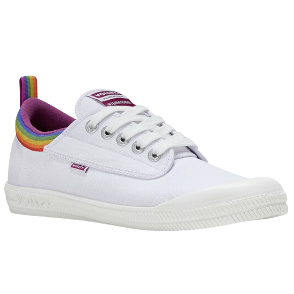 Dunlop Volleys LGBT Pride Sneakers (Unisex) - Casual Rainbow Shoes