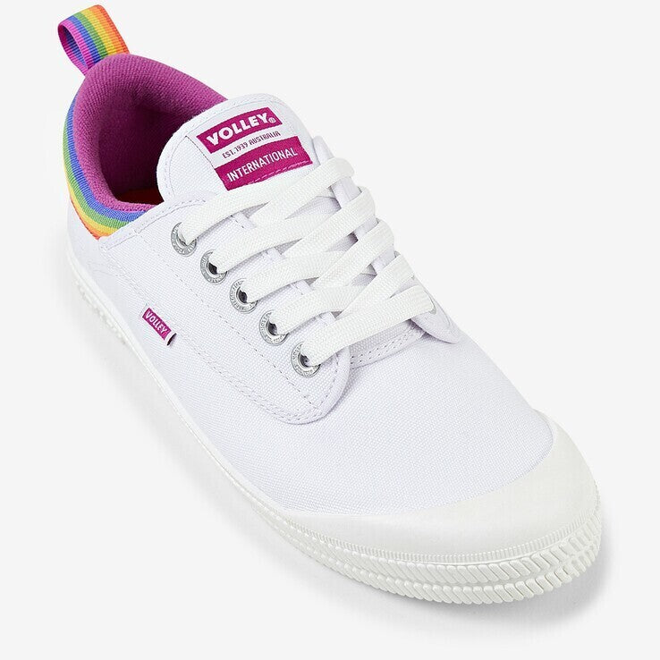 Dunlop Volleys LGBT Pride Sneakers (Unisex) - Casual Rainbow Shoes
