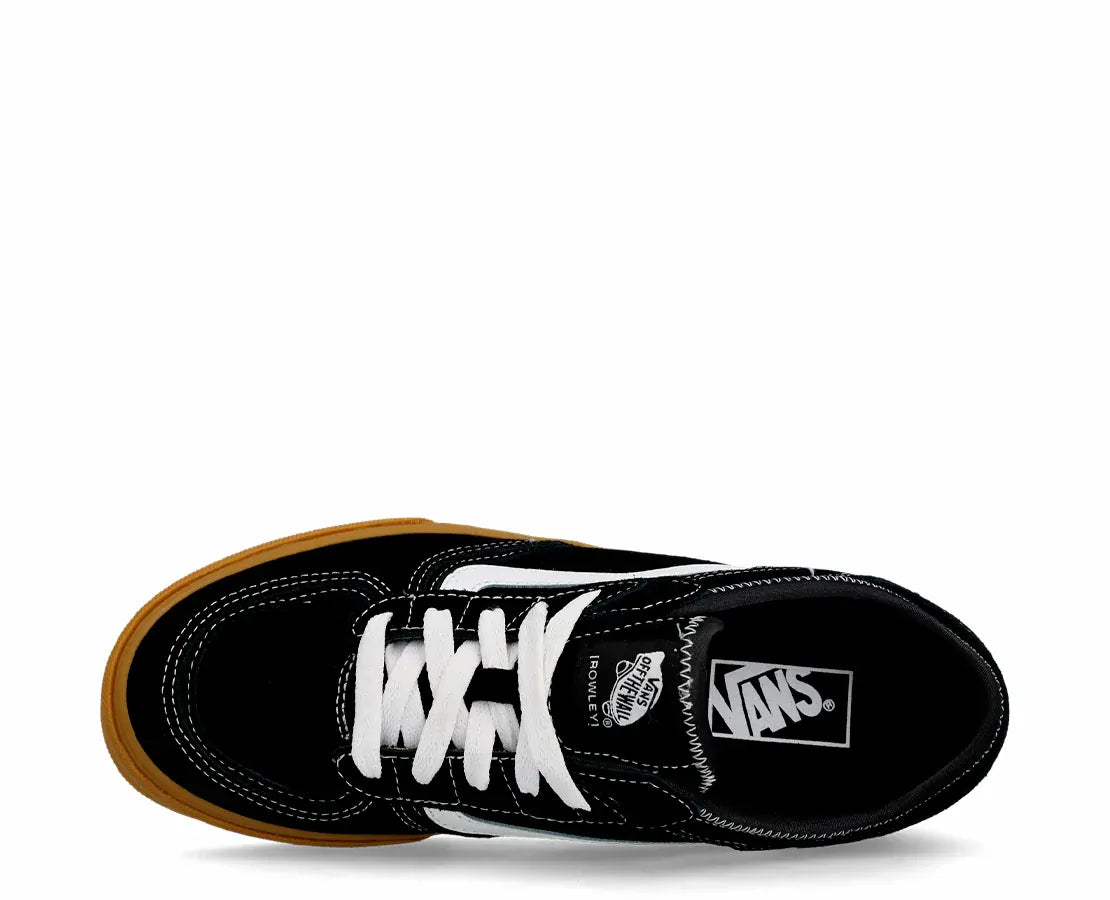 Vans Rowley Classic Shoes in Black/White/Gum