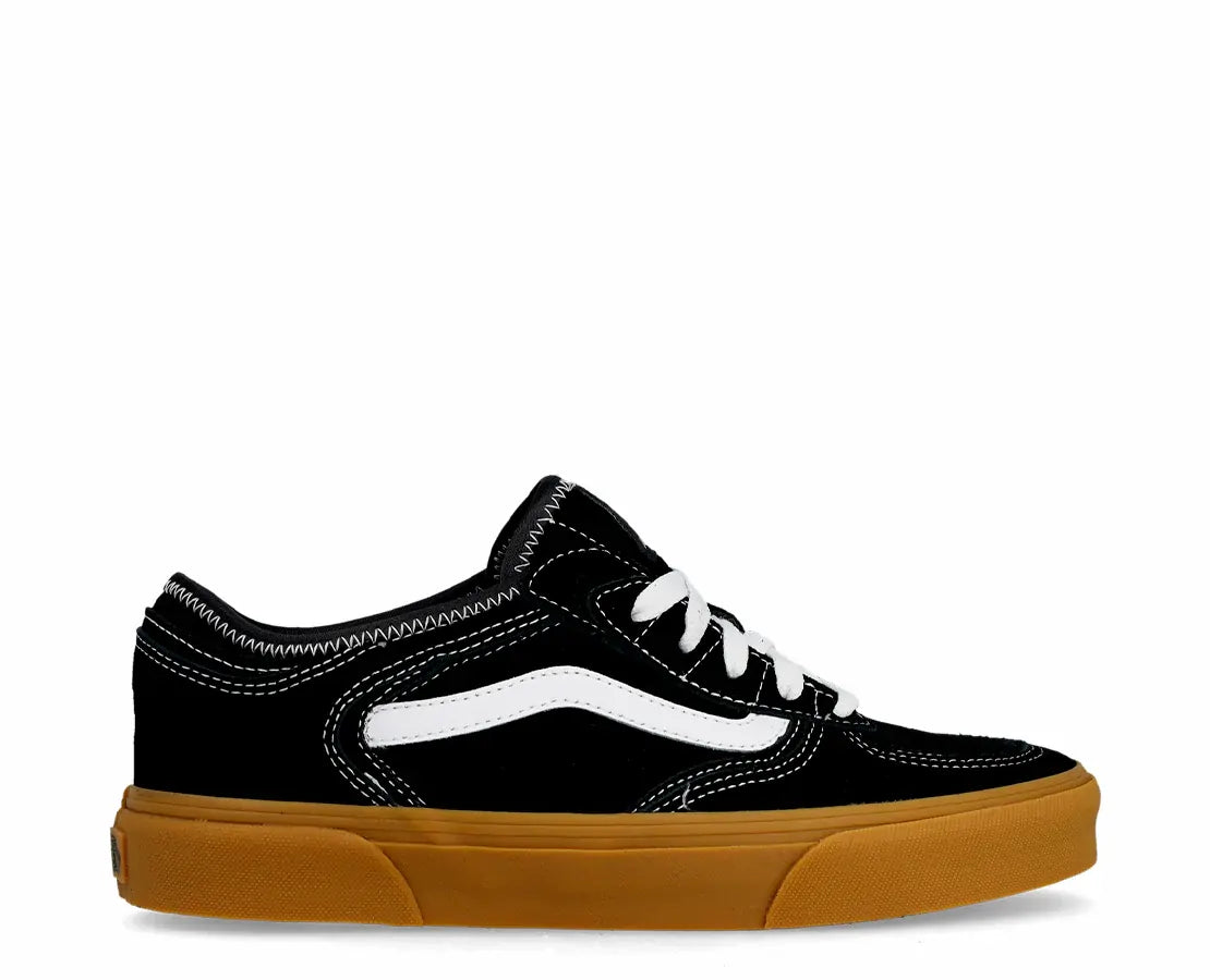 Vans Rowley Classic Shoes in Black/White/Gum