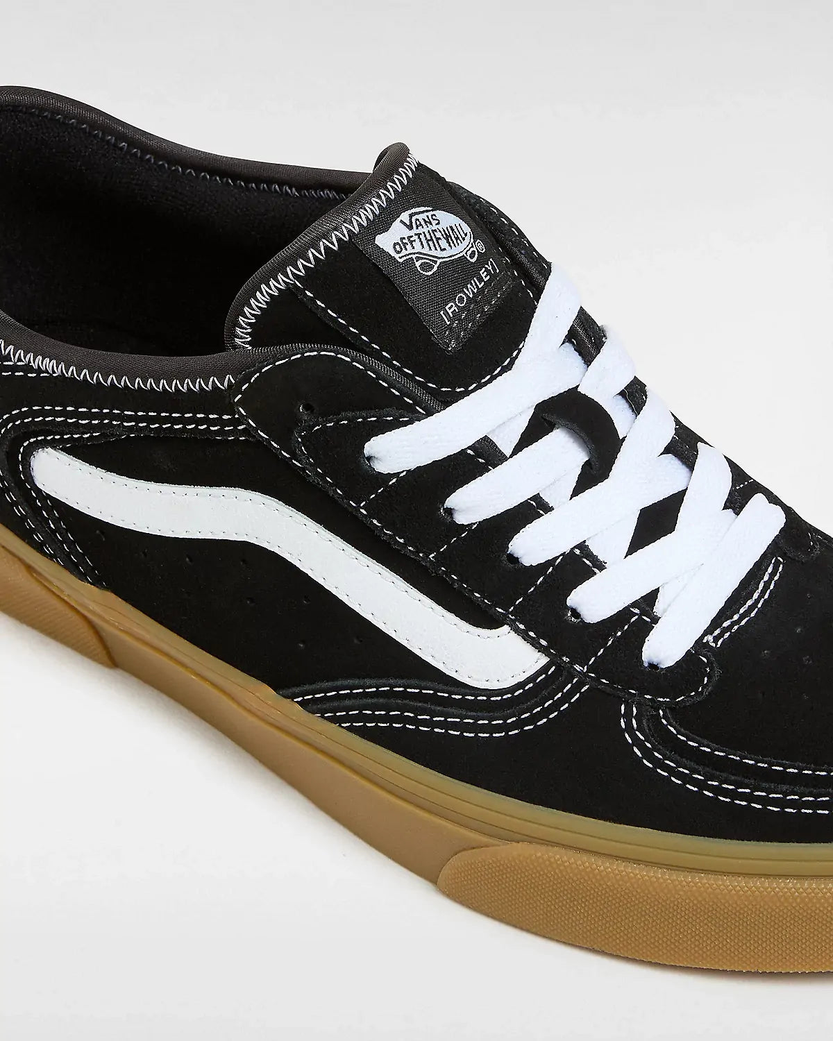 Vans Rowley Classic Shoes in Black/White/Gum