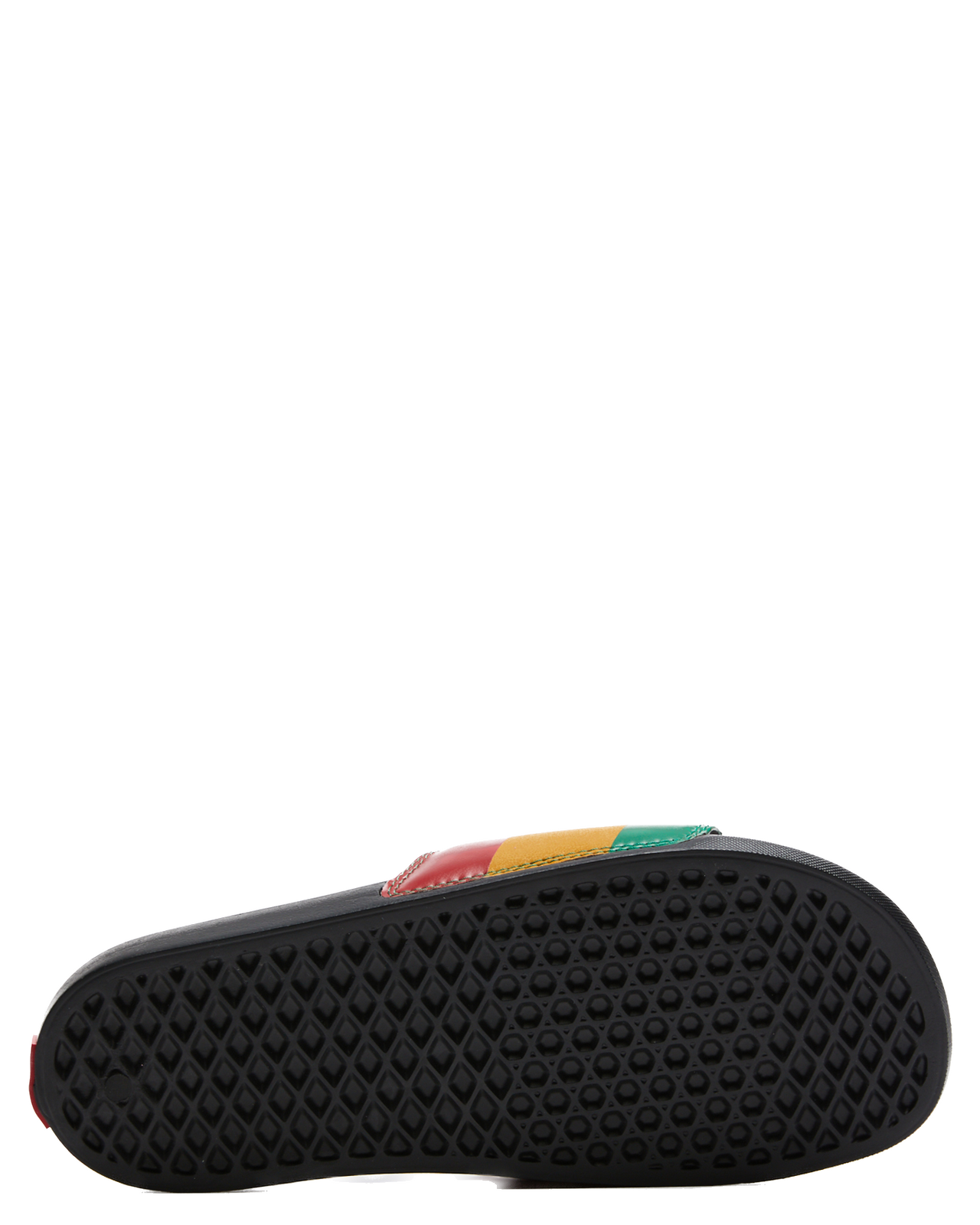 Vans La Costa Slide On Slides Flip Flops Bob Marley Reggae - Rasta Black