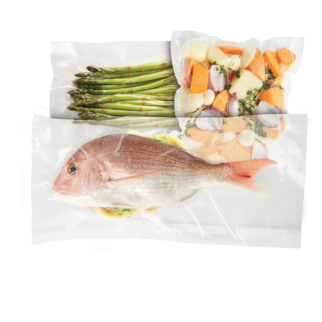 FoodSaver Starter Pack Bags & Rolls - BPA Free Plastic