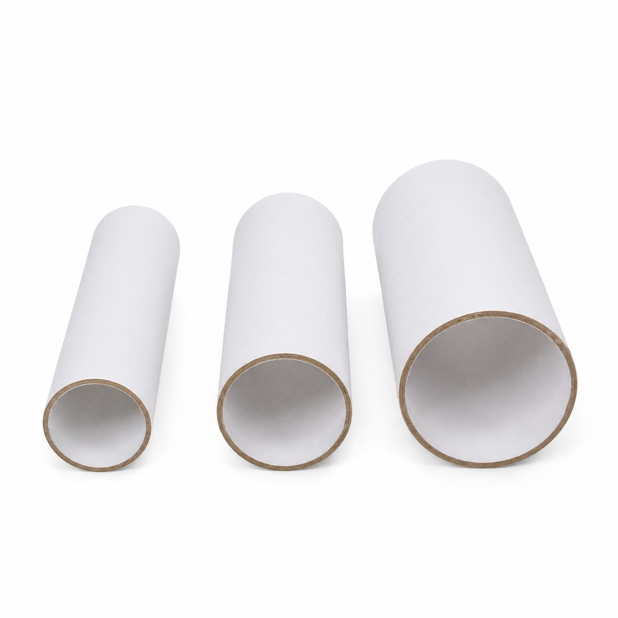 3x 10cm White Strong Cardboard Paper Tubes - Arts, Crafts & DIY (30/40/50mm Diameters)