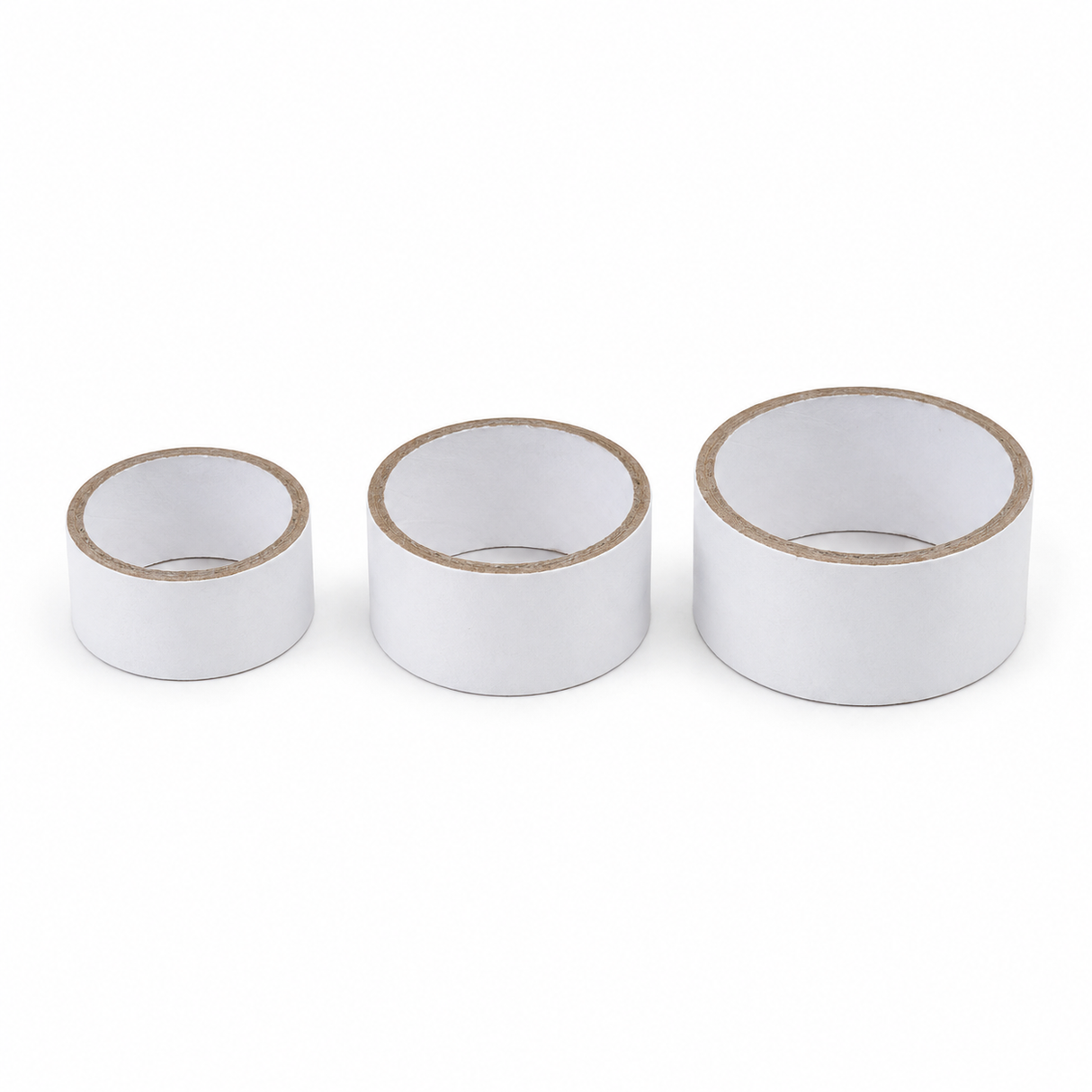 3x 2cm White Strong Cardboard Paper Tubes - Arts, Crafts & DIY (30/40/50mm Diameters)