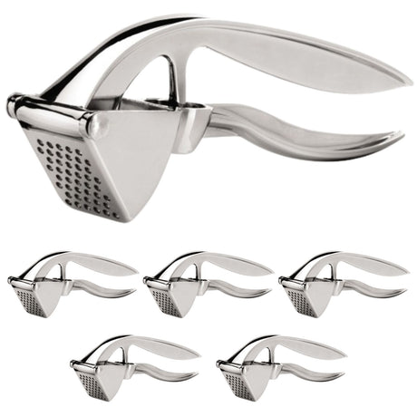 6x 2 in 1 Wiltshire Garlic Press Cherry Olive Pitter Tool Stainless Steel W3200