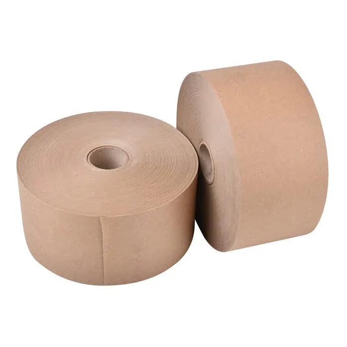 4x 50m Water Activated Eco Packaging Tape Rolls