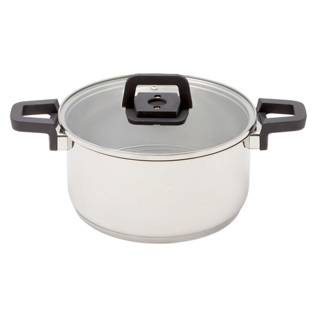 Westinghouse 3 Piece Stainless Steel Nested Stackable Pot & Pan Set WH3P04SS