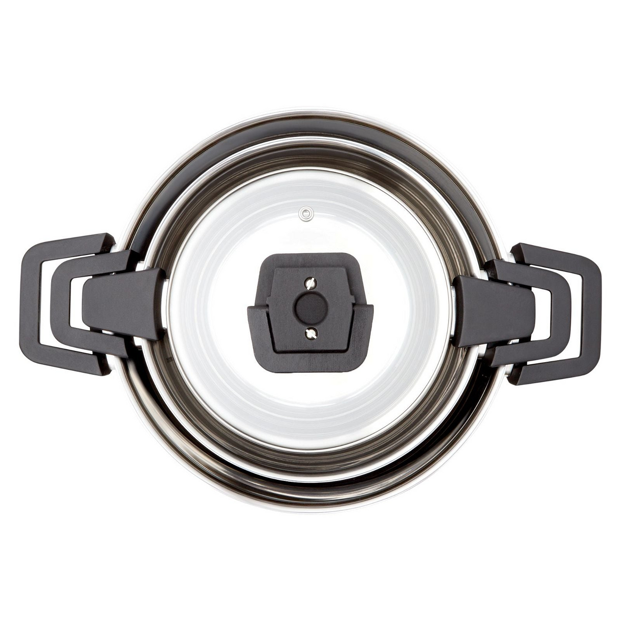 Westinghouse 3 Piece Stainless Steel Nested Stackable Pot & Pan Set WH3P04SS