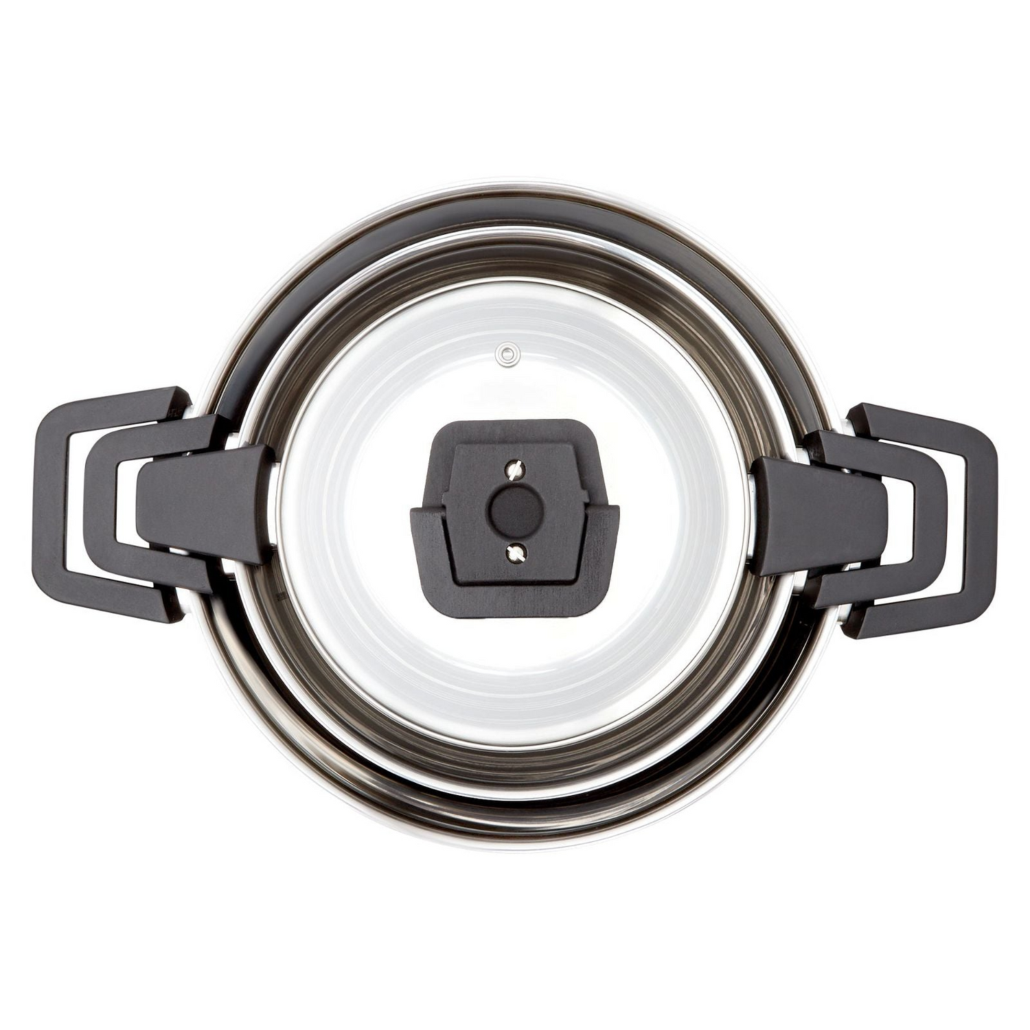 Westinghouse 3 Piece Stainless Steel Nested Stackable Pot & Pan Set WH3P04SS