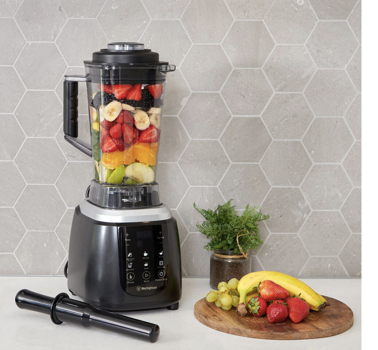 Westinghouse Professional 1250W/2L Blender Smoothies/Food Soup Juice Maker Black - WHBL03K